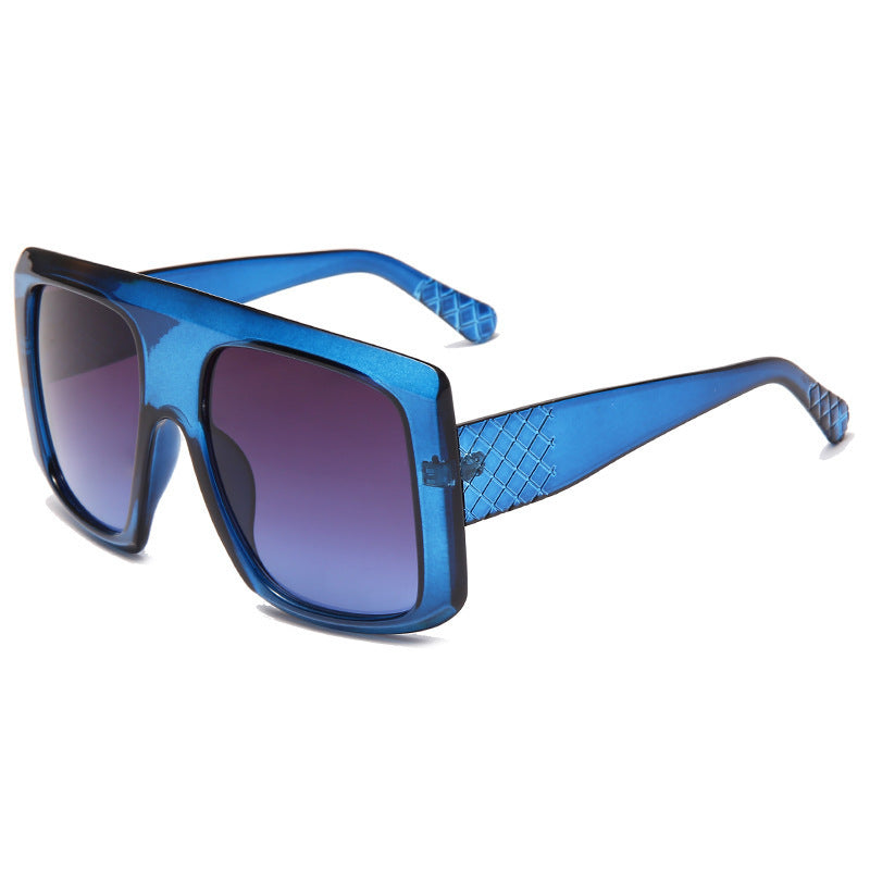 Wholesale Large Frame Square PC Sunglasses